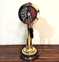 Vintage 14&quot; Ship Working Telegraph Engine Brass Nautical Room Antique Gift Item - £118.49 GBP