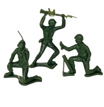 Army Men Toy Soldiers plastic military mixed LOT figures vtg Marx mpc usa mcm A9 - £10.83 GBP