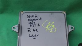 01-02 Honda Accord 2.4L 5spd  ECU ECM Control Module W/ Immo & Key 37820-PAA-L22 image 2