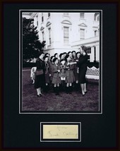 Letitia Baldrige Tish Signed Framed 11x14 Photo Display Jackie Kennedy Secretary - £98.89 GBP