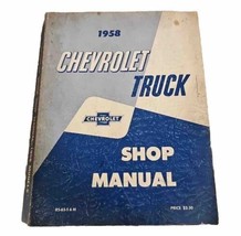 1958 Chevrolet Truck Shop Manual Repair Shop RS-63 S &amp; M 1958 Printing - $24.70