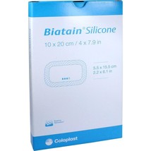 Biatain Silicone Dressings 10 cm x 20 cm (Pack of 5) | FAST/FREE UK Delivery - $35.52