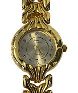 Vintage Jacques Couture Gold Tone Link Bracelet Watch Women’s Quartz 2.5... - $25.20