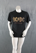 Vintage Band Shirt - ACDC Stiff Upper Lip by Artmonde - Men&#39;s Large  - $75.00