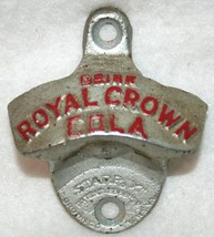 Vintage Royal Crown RC COLA Starr X Metal Wall Mounted Metal Bottle Open... - $128.69