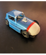 Vintage Tyco Pro Slot Car Hot Rod Super Modified Blue White HO Scale Ori... - £36.33 GBP