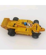 Vtg TYCO Formula 1 Indy PENNZOIL #4 HO Slot Car - YELLOW - MISSING 1 TIRE - $526.50 MXN
