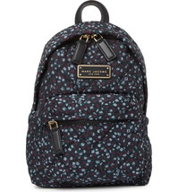 Marc Jacobs Quilted Nylon Mini Printed Backpack ~NWT~ Blue Mirage - £98.69 GBP