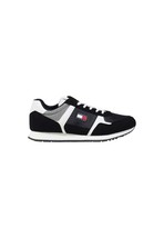 Tommy Hilfiger Jeans Men Sneakers - 10 US EU 42 Black Designer Fashion V... - $153.19 CAD