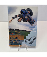 2000 Fleer Adrenaline Autographs #A Brian Howard VHTF Auto Skateboarder - $19.79