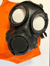 Gas Mask With 2 Premium 40mm Nbc Nato Filter Face Respirator Tactical Brand New - £110.81 GBP