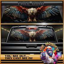 Free Bird - Truck Back Window Graphics - Customizable - £44.02 GBP+