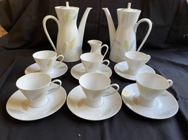 Vintage Rosenthal Raymond Loewy Form 2000 Bunte Blatter coffee set - £156.59 GBP