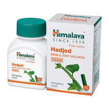 Himalaya Herbals Hadjod 60 Tablets | Pack of 1,2,3,4,5,6,8,10,12,15,20 Bottles - £9.77 GBP+