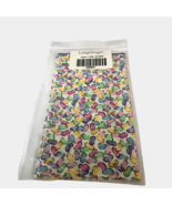 2 New Easter Jellybean Pattern Fabric Napkins LONGABERGER 2363951 16x17 in - $34.64