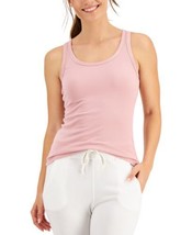 Jenni by Jennifer Moore Womens Solid Ribbed Tank Top Size Medium Color Mauve - £19.69 GBP