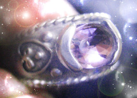 HAUNTED RING MASTER WITCHS CRYSTAL CLEAR - MAKE THEM SEE SECRET OOAK MAGICK  - £2,123.37 GBP