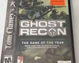 Tom Clancy&#39;s Ghost Recon (Sony Playstation 2, PS2) CIB Complete Video Game - £8.18 GBP