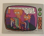The Simpson’s Trading Card 1990 #45 Lisa &amp; Maggie Simpson - £1.55 GBP