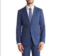 Original Penguin Blue Notch Lapel Comfort Stretch Suit Jacket Size 38S $295 - £35.96 GBP