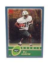 B.J. Askew 2003 Topps Football Rookie Card #339 New York Jets - £2.18 GBP