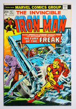 1974 Invincible Iron Man 67 Marvel Comics 4/74, 1968 Series, 20¢ Ironman cover - £24.13 GBP