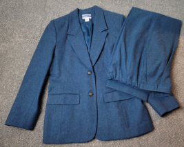 VTG Pendleton Suit Women&#39;s 6 Virgin Wool Blazer Jacket Slacks Business T... - £57.67 GBP