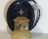 Manger And Star Holiday Ornament Christmas Decoration XM1 - £6.99 GBP