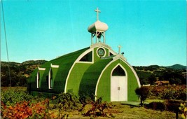 El Carmelo Chapel Italian Swiss Colony Asti California CA UNP Chrome Postcard B6 - £2.10 GBP