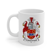 Underwood Family Coat of Arms Coffee Mug (15oz, White) - £15.64 GBP