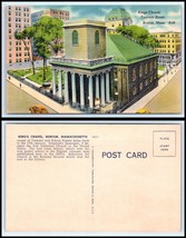 Massachusetts Postcard - Boston, Tremont Street, King&#39;s Chapel Q18 - £2.32 GBP