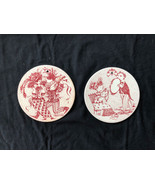 Bjorn Wiinblad Nymolle red calendar plaque choose month - €10,45 EUR