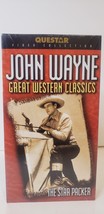 JOHN WAYNE GREAT WESTERN CLASSICS THE STAR PACKER VHS NEW Sealed - $1.49