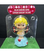 SOLAR POWERED DANCING CUPID BOBBLE HEAD TOY SUN CATCHER NEW VALENTINES D... - £5.37 GBP