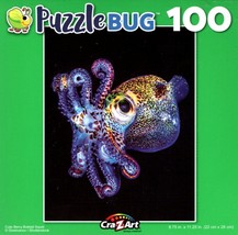 Cute Berry Bobtail Squid - 100 Pieces Jigsaw Puzzle - $12.86
