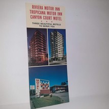 Riviera Motor Inn Tropicana Canyon Court Motel Vancouver BC XL Postcard CANADA - £7.78 GBP