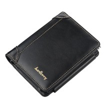 New PU Leather Men Wallets High Quality Zipper Short Desigh Card Holder Male Pur - £55.99 GBP