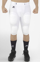 Russell Athletic F25PFMF Adult 2XL 44-46”White Slot Football Practice Pa... - $29.58