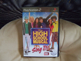 High School Musical: Sing It!  (Sony PlayStation 2, 2007) EUC - £21.31 GBP