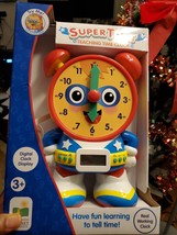The Learning Journey - Super Telly Teaching Time Clock - Primary Colors ... - £40.95 GBP