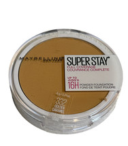 Maybelline Super Stay Full Coverage Powder Foundation Makeup 16H Golden Caramel - $16.83