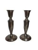 Vintage TOWLE Silver Plated Candlesticks ~ Set of 2 Candle Sticks #3181, 7&quot; tall - £19.44 GBP