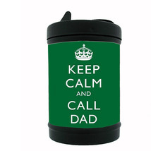 Keep Calm D20  Black Metal Car Ashtray / Mini Trashcan - $12.82