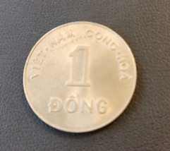1964 One Dong Vietnam Coin Old Vietnamese Coins World Money - £15.34 GBP