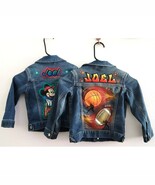 Gap Toddler Soft Denim Icon Jacket &quot;Joel&quot; Customized Medium Wash Bundle ... - $95.73 CAD