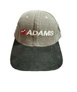 Adams Hat Golf Adjustable Cap Plaid Made In The USA - $18.00