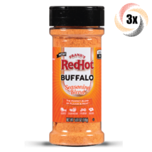 3x Shakers Frank&#39;s Red Hot Buffalo Seasoning Blend | 5.61oz | Fast Shipping - £18.90 GBP