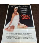 Night Games 1980 Original Vintage Movie Poster One Sheet NSS#800012 - £19.41 GBP