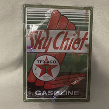 New 12&quot;x17&quot; Texaco Sky Chief Gasoline Metal/Tin Sign Retro, Nostalgic Ma... - £10.99 GBP