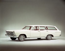 1966 Ford Fairlane 500 station wagon | POSTER 24 X 36 INCH - £16.43 GBP